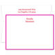 Triple Thick Epitome Bordered Flat Note Cards - Raised Ink Image 1 of 3